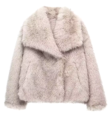 FAUX FUR COAT